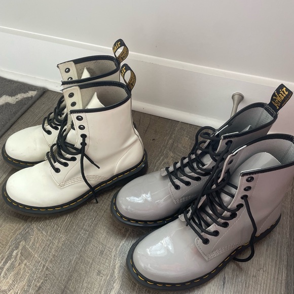 WHITE DR. MARTENS women’s 8 - Picture 2 of 2